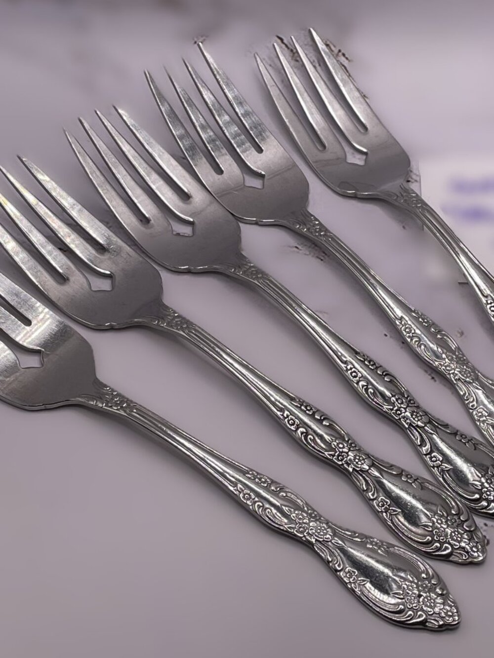 5pc Oneida Profile Galveston Stainless Flatware Replacement Lot